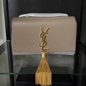 Saint Laurent- KATE WITH TASSEL IN SMOOTH LEATHER